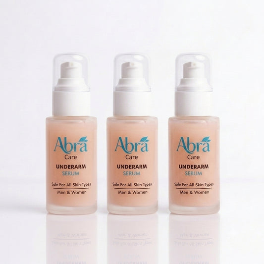 Pack Of 3 ABRA Underarm Serum-Brightening, Sweat & Odor Control | For Men & Women (30ml)